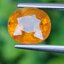 พลอย บุษราคัม Yellow Sapphire 3.90 กะรัต (Cts.) พลอยแท้ อัญมณีมงคลประจําวันเกิด เครื่องประดับพลอย