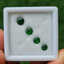 พลอย ซาโวไรท์ Tsavorite Garnet 2.78 กะรัต (Cts.) 4 เม็ด พลอยแท้ อัญมณีมงคลประจําวันเกิด เครื่องประดับพลอย