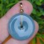หยก จี้โดนัทหยก 37.0 Cts. (ฺBi Disc Jade) หยกแท้ อัญมณีมงคลประจําวันเกิด เครื่องประดับพลอย
