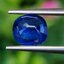 พลอย ไพลิน (Blue Sapphire) 1.61 กะรัต (Cts.) ดิบ (Unheated) สีพิเศษ คอนฟลาวเวอร์ บลู (Cornflower Blue) พร้อมใบเซอร์ พลอยแท้ อัญมณีมงคลประจําวันเกิด เครื่องประดับพลอย