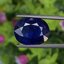ไพลิน (Blue Sapphire) 9.72 กะรัต (Cts.) พลอยแท้ อัญมณีมงคลประจําวันเกิด เครื่องประดับพลอย