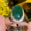 หยก พม่า แท้ Jade แหวนหยก 翡翠戒指 (Jadeite ring) 3.00 กะรัต (Cts.) ดิบ ไม่ผ่านการปรับปรุง (Type A) พม่า (Myanmar)