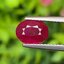 พลอย ทับทิม พม่า (Burmese Ruby Sapphire) 2.25 กะรัต พร้อมใบเซอร์ พลอยแท้ อัญมณีมงคลประจําวันเกิด เครื่องประดับพลอย