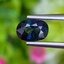 พลอย ไพลิน blue sapphire 1.04 กะรัต (Cts.) พลอยแท้ อัญมณีมงคลประจําวันเกิด เครื่องประดับพลอย