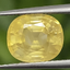 พลอย บุษราคัม Yellow Sapphire 3.56 กะรัต (Cts.) VVS พลอยแท้ อัญมณีมงคลประจําวันเกิด เครื่องประดับพลอย