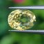 พลอย คริโซเบริล (Chrysoberyl) 1.23 กะรัต (Cts.) พลอยแท้ อัญมณีมงคลประจําวันเกิด เครื่องประดับพลอย