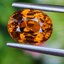 พลอย เพทาย (Zircon) 4.02 กะรัต (Cts.) ดิบ (Unheated) พลอยแท้ อัญมณีมงคลประจําวันเกิด เครื่องประดับพลอย