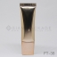 หลอดอะลูมิเนียมสี Rose Gold (สีทองแดง) ทรงแบน หลอดครีม รหัส FT-38