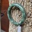 JB6804130 หยก พม่า แท้ Jade กำไลหยก 55.8 มม. (Jadeite bracelet) พม่า (Myanmar)