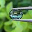 พลอย เขียวส่อง Green Sapphire 1.17 กะรัต (Cts.) ดิบ Unheated พลอยแท้ อัญมณีมงคลประจําวันเกิด เครื่องประดับพลอย