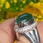 หยก พม่า แท้ Jade แหวนหยก 翡翠戒指 (Jadeite ring) 4.47 กะรัต (Cts.) (Size) 60 ดิบ ไม่ผ่านการปรับปรุง (Type A) พม่า (Myanmar)