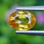 พลอย บุษราคัม yellow sapphire 1.00 กะรัต (Cts.) พลอยแท้ อัญมณีมงคลประจําวันเกิด เครื่องประดับพลอย