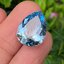 พลอย บลู โทแพซ (Blue Topaz) 12.35 กะรัต (Cts.) พลอยแท้ อัญมณีมงคลประจําวันเกิด เครื่องประดับพลอย