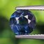 พลอย ไพลิน Greenish Blue Sapphire 2.21 กะรัต (Cts.) ดิบ (Unheated ) พร้อมใบเซอร์ พลอยแท้ อัญมณีมงคลประจําวันเกิด เครื่องประดับพลอย