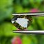 พลอย เขียวส่อง (Yellowish Green Sapphire) 1.58 กะรัต (Cts.) ดิบ (Unheated) พร้อมใบเซอร์ พลอยแท้ อัญมณีมงคลประจําวันเกิด เครื่องประดับพลอย