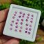 พลอย ชมพู พิ้ง แซฟไฟร์ Pink Sapphire 3.10 กะรัต (Cts.) 30 เม็ด พลอยแท้ อัญมณีมงคลประจําวันเกิด เครื่องประดับพลอย