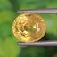 พลอย บุษราคัม yellow sapphire 4.04 กะรัต (Cts.) พลอยแท้ อัญมณีมงคลประจําวันเกิด เครื่องประดับพลอย
