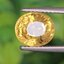 พลอย บุษราคัม yellow sapphire 4.04 กะรัต (Cts.) พลอยแท้ อัญมณีมงคลประจําวันเกิด เครื่องประดับพลอย
