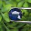 พลอย ไพลิน Blue sapphire 4.54 กะรัต (Cts.) พลอยแท้ อัญมณีมงคลประจําวันเกิด เครื่องประดับพลอย