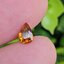 พลอย บุษราคัม yellow sapphire 1.05 กะรัต (Cts.) พลอยแท้ อัญมณีมงคลประจําวันเกิด เครื่องประดับพลอย