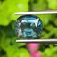 พลอย เขียวส่อง Green Sapphire 4.55 กะรัต (Cts.) พลอยแท้ อัญมณีมงคลประจําวันเกิด เครื่องประดับพลอย
