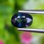 พลอย ไพลิน blue sapphire 1.04 กะรัต (Cts.) พลอยแท้ อัญมณีมงคลประจําวันเกิด เครื่องประดับพลอย