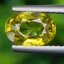 พลอย คริโซเบริล Chrysoberyl 1.31 กะรัต (Cts.) พลอยแท้ อัญมณีมงคลประจําวันเกิด เครื่องประดับพลอย