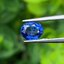 พลอย ไพลิน blue sapphire ซีลอน (Ceylon) 0.68 กะรัต (Cts.) พลอยแท้ อัญมณีมงคลประจําวันเกิด เครื่องประดับพลอย