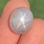 พลอย ไวท์ สตาร์ แซฟไฟร์ White Star Sapphire 9.58 กะรัต (Cts.) ดิบ Unheated พลอยแท้ อัญมณีมงคลประจําวันเกิด เครื่องประดับพลอย