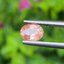 พลอย พัดพารัดชา Padparadscha Sapphire 0.70 กะรัต (Cts.) พร้อมใบเซอร์ พลอยแท้ อัญมณีมงคลประจําวันเกิด เครื่องประดับพลอย