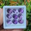 พลอย อเมทิส Amethyst 23.13 กะรัต (Cts.) 9 เม็ด (Pcs.) พลอยแท้ อัญมณีมงคลประจําวันเกิด เครื่องประดับพลอย