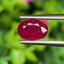 พลอย ทับทิม พม่า (Burmese Ruby Sapphire) 1.27 กะรัต พลอยแท้ อัญมณีมงคลประจําวันเกิด เครื่องประดับพลอย
