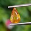 พลอย บุษราคัม yellow sapphire 1.21 กะรัต (Cts.) พลอยแท้ อัญมณีมงคลประจําวันเกิด เครื่องประดับพลอย