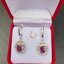 ต่างหู พลอย ทับทิม (Ruby Earrings) พลอยแท้ อัญมณีมงคลประจําวันเกิด เครื่องประดับพลอย