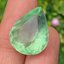พลอย ฟลูออไรด์ (Fluorite) 23.43 กะรัต (Cts.)พลอยแท้ อัญมณีมงคลประจําวันเกิด เครื่องประดับพลอย