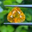 พลอย บุษราคัม Yellow Sapphire 4.07 กะรัต (Cts.) พร้อมใบเซอร์ พลอยแท้ อัญมณีมงคลประจําวันเกิด เครื่องประดับพลอย