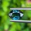 พลอย ไพลิน Blue Sapphire 1.27 กะรัต (Cts.) พลอยแท้ อัญมณีมงคลประจําวันเกิด เครื่องประดับพลอย