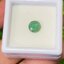 พลอย มรกต Natural Emerald แซมเบีย 0.97 กะรัต (Cts.) พลอยแท้ อัญมณีมงคลประจําวันเกิด เครื่องประดับพลอย