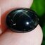 พลอย แบล็ค สตาร์ แซฟไฟร์ Black Star Sapphire 6.89 กะรัต (Cts.) ดิบ Unheated พลอยแท้ อัญมณีมงคลประจําวันเกิด เครื่องประดับพลอย