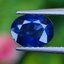 พลอย ไพลิน Blue Sapphire 1.00 กะรัต (Cts.) พร้อมใบเซอร์ พลอยแท้ อัญมณีมงคลประจําวันเกิด เครื่องประดับพลอย