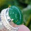 หยก พม่า แท้ Jade แหวนหยก 翡翠戒指 (Jadeite ring) 4.21 กะรัต (Cts.) ดิบ Size 62 ไม่ผ่านการปรับปรุง (Type A) พม่า (Myanmar)