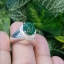 หยก พม่า แท้ Jade แหวนหยก 翡翠戒指 (Jadeite ring) 3.52 กะรัต (Cts.) (Size) 59 ดิบ ไม่ผ่านการปรับปรุง (Type A) พม่า (Myanmar)
