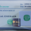 พลอย มรกต โคลัมเบีย Colombian Emerald 2.942 กะรัต (Cts.) พร้อมใบเซอร์ พลอยแท้ อัญมณีมงคลประจําวันเกิด เครื่องประดับพลอย