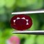 พลอย ทับทิม Ruby sapphire 1.24 กะรัต (Cts) *สีพิเศษ แดงเลือดนก (Pigeon Blood Red)* พร้อมใบเซอร์ พลอยแท้ อัญมณีมงคลประจําวันเกิด เครื่องประดับพลอย