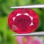พลอย ทับทิม Ruby sapphire 5.84 กะรัต (Cts.) พลอยแท้ อัญมณีมงคลประจําวันเกิด เครื่องประดับพลอย