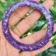 กำไล ชารอยต์ (Charoite) Size 61.5 พลอยแท้ อัญมณีมงคลประจําวันเกิด เครื่องประดับพลอย