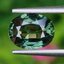 พลอย เขียวส่อง Green Sapphire 2.26 กะรัต (Cts.) เผาเก่า พลอยแท้ อัญมณีมงคลประจําวันเกิด เครื่องประดับพลอย