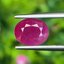 พลอย ทับทิม พม่า (Burmese Ruby Sapphire) 2.20 กะรัต พลอยแท้ อัญมณีมงคลประจําวันเกิด เครื่องประดับพลอย