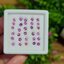 พลอย ชมพู พิ้ง แซฟไฟร์ Pink Sapphire 3.10 กะรัต (Cts.) 30 เม็ด พลอยแท้ อัญมณีมงคลประจําวันเกิด เครื่องประดับพลอย