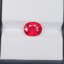 พลอย ทับทิม Ruby sapphire 4.09 กะรัต (Cts.) พลอยแท้ อัญมณีมงคลประจําวันเกิด เครื่องประดับพลอย